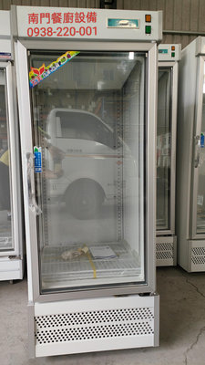 南門餐廚設備營業用玻璃大單門冰箱