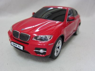 【KENTIM 玩具城】1:24(1/24)全新BMW寶馬X6休旅車紅色原廠授權遙控車(RASTAR公司貨)