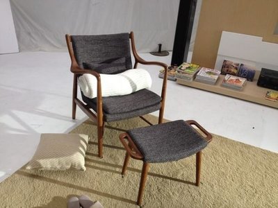 【 一張椅子 】 丹麥設計師 Finn Juhl 復刻版 Model 45 Easy chair
