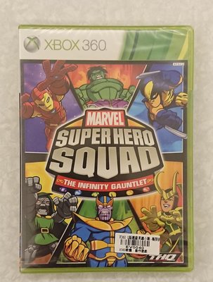 XBOX 360 Q版 超級英雄大戰 極限挑戰 Marvel Super Hero Squad The Infinity