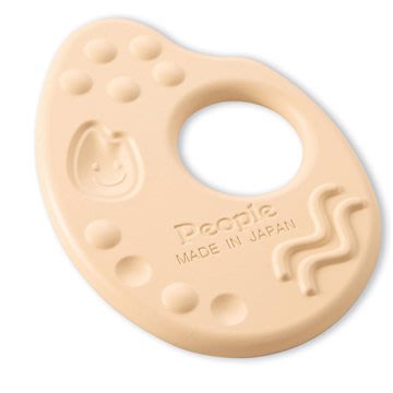 ☘ 板橋統一婦幼百貨 米製品玩具系列 People日本 米的咬舔玩具 固齒器