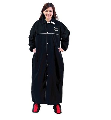 JUMP正版授權優雅前開休閒風雨衣有網狀內裡設計 每件直購價599元含運