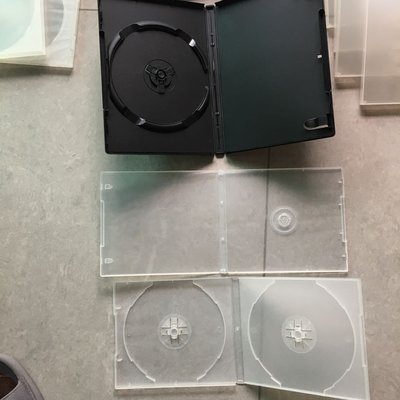 CD殼 CD盒 光碟盒 硬式 透明 可用 VCD盒 婚禮記錄 DVD盒 單片 壓克力 棉套 CD包 光碟 收納包 空白盒 BD盒