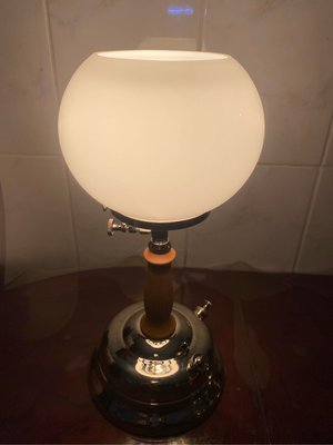 日光燈油Primus1015式樣古典氣化燈/煤油燈/汽化燈/桌燈/全銅電鍍雙孔燈蕊設計