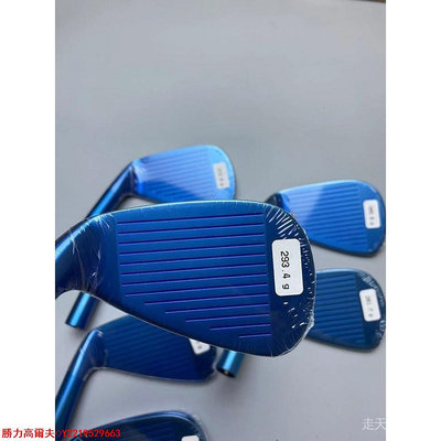 高爾夫球杆進口Miura MC-501鐵桿組藍色三浦技研軟鐵鍛造刀背全套 @勝力高爾夫