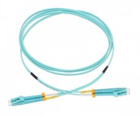 [Etulink] LC/PC-LC/PC Duplex OM3 Multi-mode Fiber Cable 3M