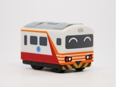 TRAIL 鐵支路 Q版迴力車 台鐵EMU1200 (紅斑馬) QV017 缺
