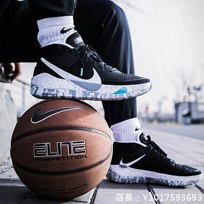 NIKE Zoom KD13 經典 復古 高幫 實戰 耐磨 氣墊 黑白 休閒 運動 籃球鞋 CI9948-001 男鞋公司級