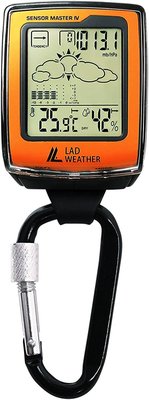 日本正版 LAD WEATHER lad036-or 掛錶 登山錶 高度計 氣壓計 日本代購