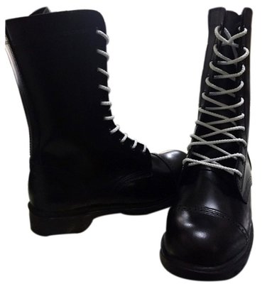 【916】全皮憲兵甲鞋不含綁拉鍊 只有黑色的 真皮甲鞋 軍威大廠出產
