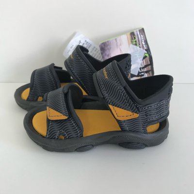 《現貨》RIDER RS 2 III BABY 男童 涼鞋 巴西尺寸19（寶寶 魔鬼氈休閒涼鞋－灰/黃）