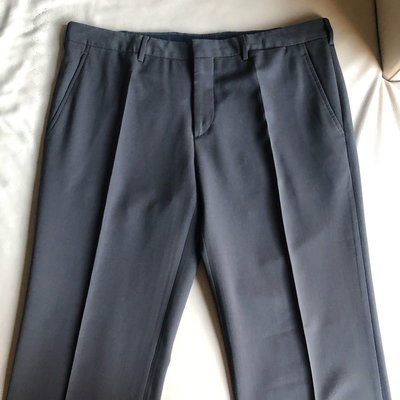 [品味人生]保證正品 Prada 黑灰色  西裝褲 工作褲 size 52