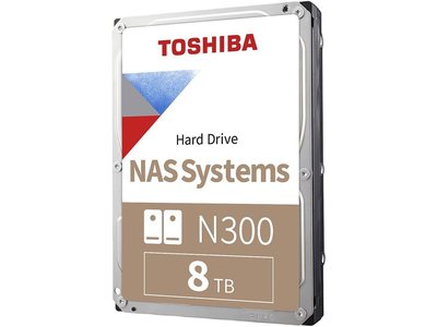 《平價屋3C》Toshiba 東芝 8TB HDWG480AZSTA NAS碟 N300 3.5吋硬碟 7200轉 硬碟