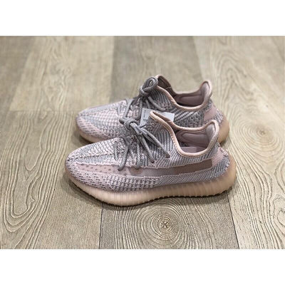 Adidas yeezy boost 350 v2 Synth 鞋帶反光 粉天使FV5578【米思商店】