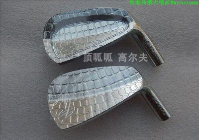 ZODIA 鱷魚紋銀色 鍛造軟鐵 高爾夫鐵桿套#4-#P 高爾夫球桿鐵桿組