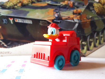 《廣寶閣》X120 日版 迪士尼玩具車 唐老鴨KABAYA玩具車 55
