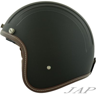《JAP》THH T300N 素色 平光黑 內墨鏡 復古帽 半罩 安全帽 全可拆