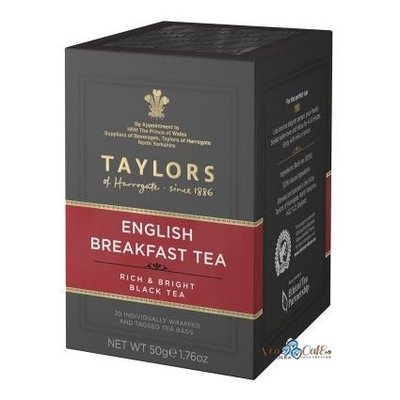 《Taylors泰勒茶》英式早安茶※20入盒裝-桃園總經銷/尼歐咖啡(6盒免運/桃園可自取)