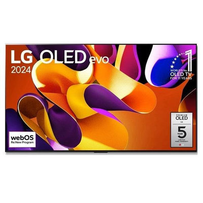 LG樂金55型零間隙OLED 4K AI智慧聯網顯示器OLED55G4PTA 另有特價 OLED65G4PTA OLED77M4PTA OLED83G4PTA