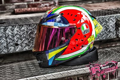 ♚賽車手的試衣間♚ AGV® Pista GP RR VR46 Rossi Misano 2019  最新 西瓜