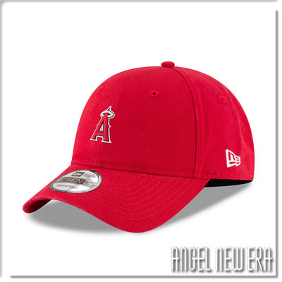 【ANGEL NEW ERA】NEW ERA MLB 洛杉磯 天使 小標 活力紅 軟板 老帽 9TWENTY