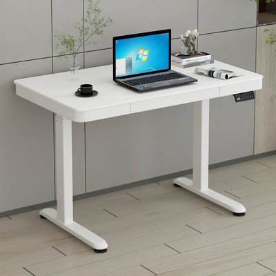 電動升桌辦公桌站立式家用書桌智能電腦桌自動可調節高度工作臺