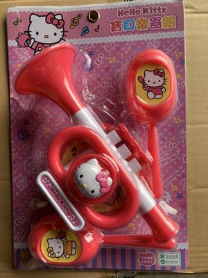小猴子玩具鋪~~全新正版㊣三麗鷗授權~A506Hello Kitty 寶貝樂器組~特價:105元/款