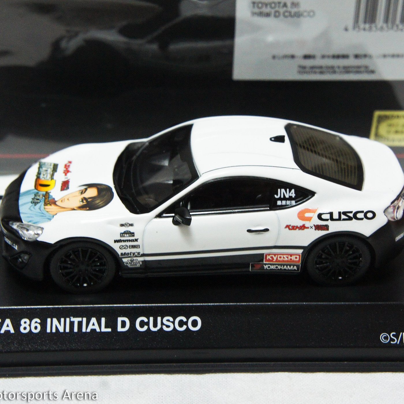 【超值特價】1:43 Kyosho Toyota 86 Initial D Cusco 1986 頭文字D 