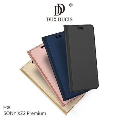 *PHONE寶*DUX DUCIS SONY Xperia XZ2 Premium奢華簡約側翻皮套 可站立 磁吸 保護套