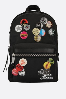 Coco 小舖 MARC JACOBS Trek Pack Medium backpack with pins徽章後背包