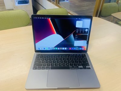 台中 2020年 MacBook Pro 13吋 i5 (1.4) 16G 256G 英文鍵盤 灰色 152次 沒有盒裝