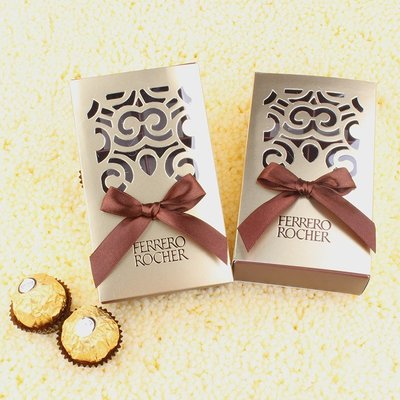 《 禮品批發王 》金莎巧克力6粒裝專用喜糖盒 / 包裝盒 / 香皂盒