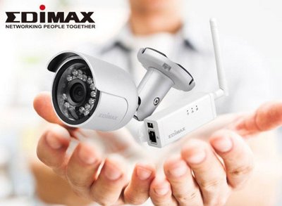 【東京數位】全新 免運 攝影機 EDIMAX 訊舟 IC-9110W 室外型HD無線網路攝影機 主機攝影機分離式設計