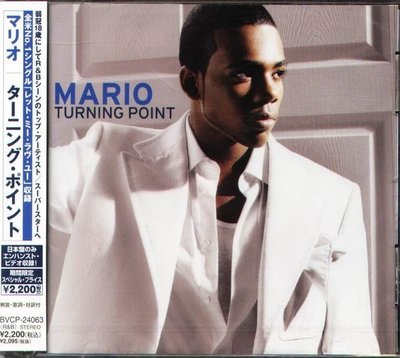 (甲上唱片) Mario - Turning Point - 日盤+1BONUS