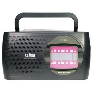 聲寶SAMPO AK-W906AL 雙波段收音機可插電用 DC/電池雙用附原裝整流器