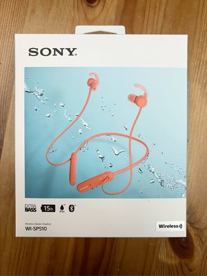 Sony/索尼專為運動打造的 WI-SP510 無線入耳式耳機 強勁重低音 無線防水運動耳機 免提通話