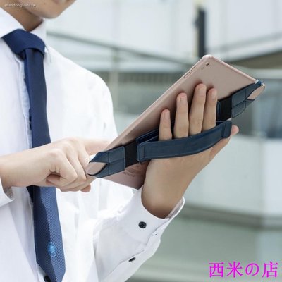 西米の店【店長推薦】通用平板電腦iPad手持帶支架帶指環帶kindle手持帶保護360度旋轉