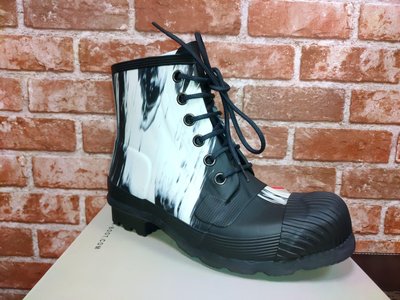 【生日禮物 交換禮物 情人節禮物】全新【Hunter Boots】Original Nightfall Lace Boots 雨靴 雨鞋 短靴 UK7