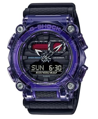 【天龜 】CASIO G SHOCK 繽紛時尚工業風雙顯手錶 GA-900TS-6A