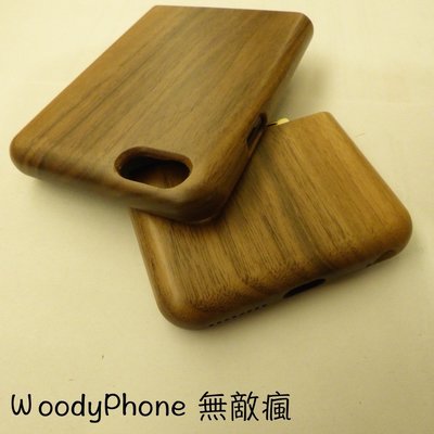 [WoodyPhone無敵瘋] iPhone 6 原木手機殼(精選胡桃木) 禮物附禮盒 (B2)