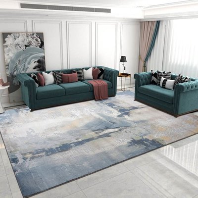 【熱賣精選】地毯客廳輕奢沙發茶幾毯北歐長方形現代簡約臥室床邊毯衣帽間家用