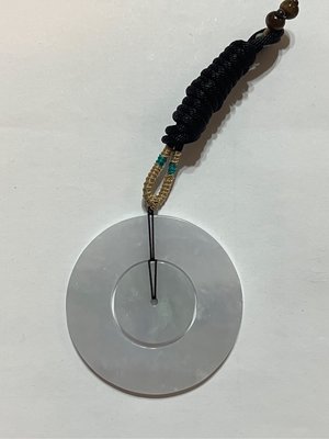 「華翡翠珠寶」平安扣翡翠項鍊，53*4mm，A50
