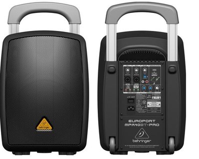 【六絃樂器】全新 Behringer MPA40BT-PRO 耳朵牌行動PA系統 / 內置可充電電池