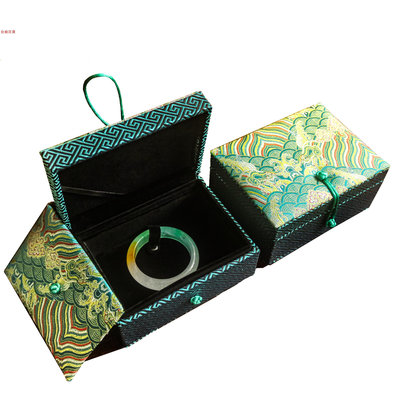 錦盒 禮盒創意簡約中國風古風精致珠寶項鏈手鐲首飾包裝盒定制禮品錦盒禮盒