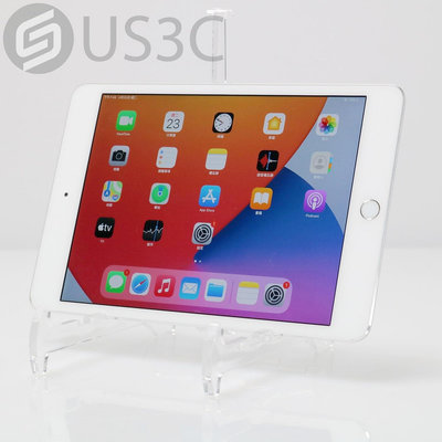 【US3C-桃園春日店】【一元起標】公司貨 蘋果 Apple iPad mini 4 64G WiFi 銀 7.9吋 A8晶片 指紋辨識 二手平板