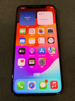 台灣公司貨 Apple iPhone XS 512G 5.8吋 金色 後置1200萬畫素廣角與長焦雙鏡頭