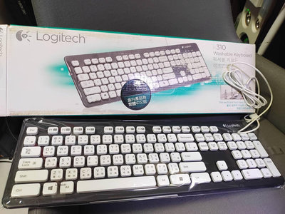 LOGITECH 羅技K310可水洗 USB鍵盤 雷射印刷 隨插即用 防水鍵盤 二手890 全新990