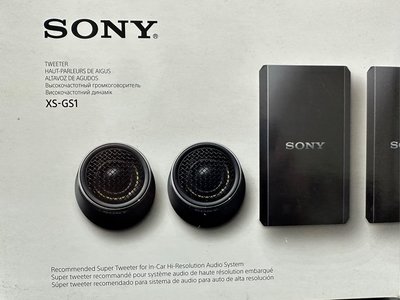 Sony Zs-gs1車用1吋高音喇叭