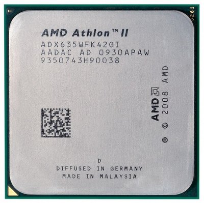 AMD Athlon II X4 635 四核心 AM3+ 無鎖頻版處理器、2.9GHz《不加壓輕鬆上3.48GHz 》