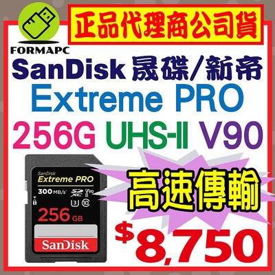 【300MB】SanDisk Extreme PRO SDXC SD 256GB 256G U3 V90 相機 記憶卡